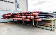 Hydroblasting to check corrosion of marine risers