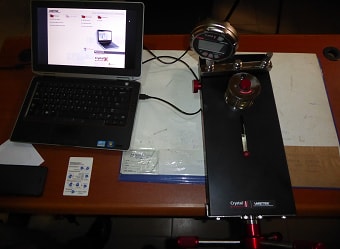 Digital-gauge for calibration of oil rig's pressure gauges